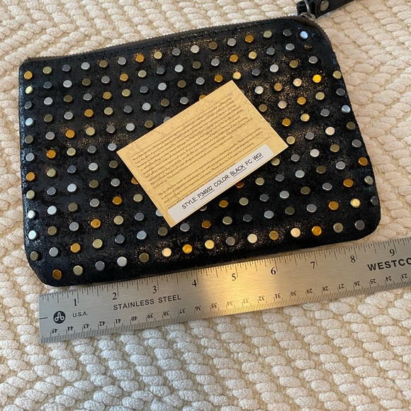 Patricia Nash wristlet black bag. EUC - Picture 5 of 5